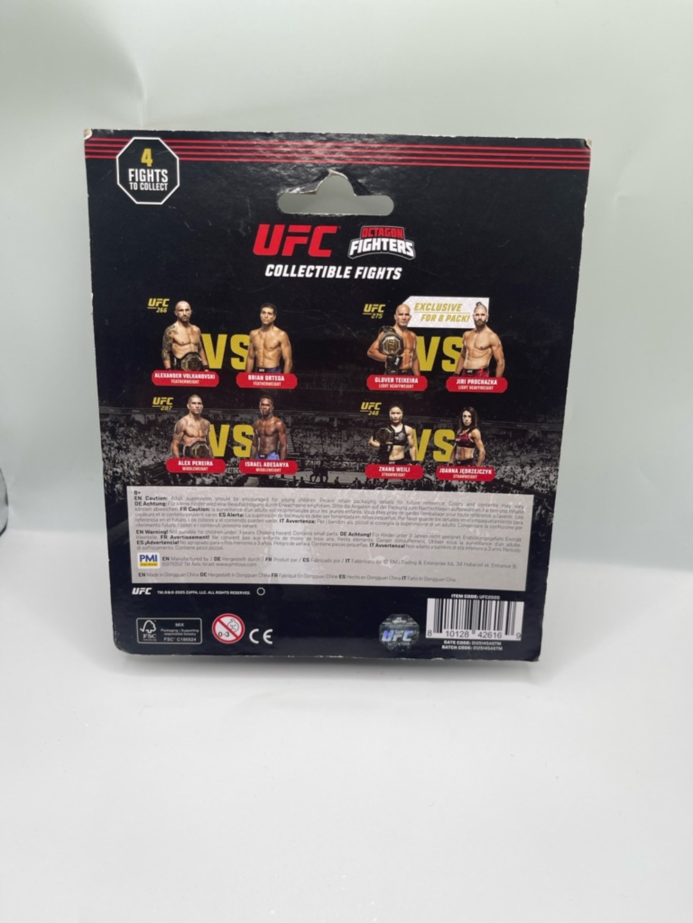 UFC Two-Figure Zhang vs Joanna Collectible Fights UFC 248 - Picture 3 of 16